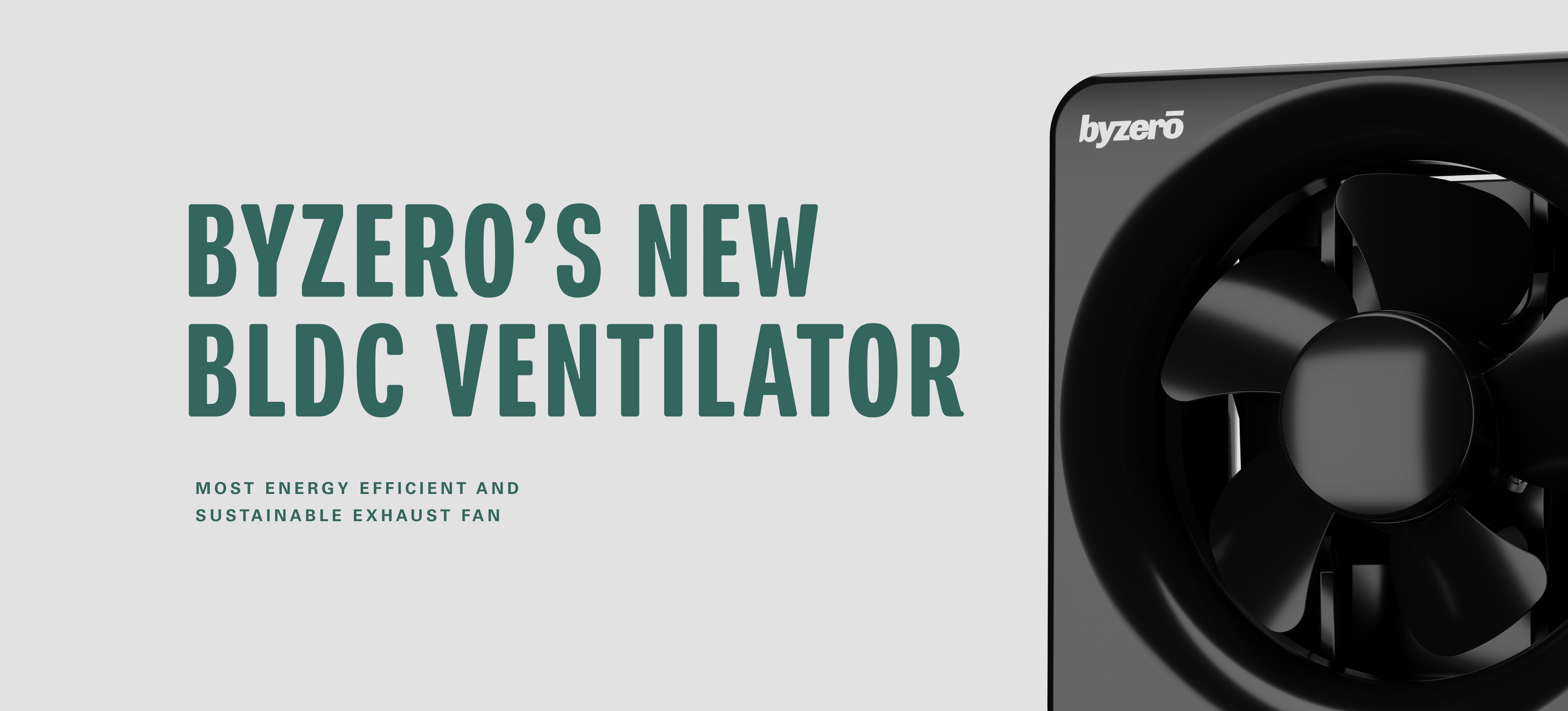 Byzero BLDC Ventilator
