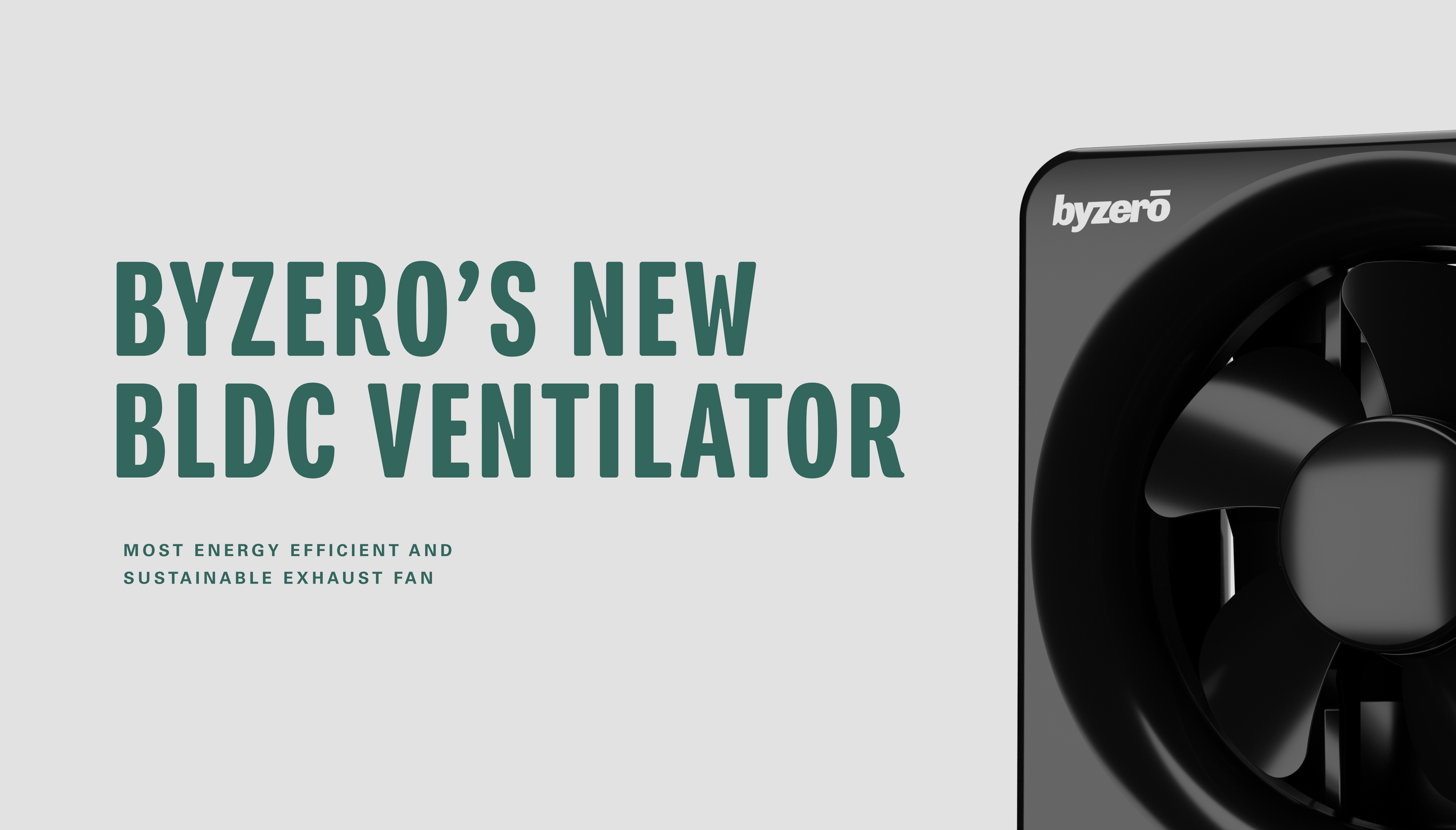 Byzero BLDC Ventilator