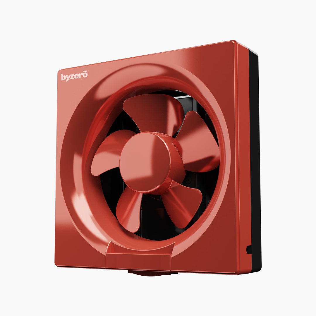 Pench Plastic Ventilator Fan - Brick Red