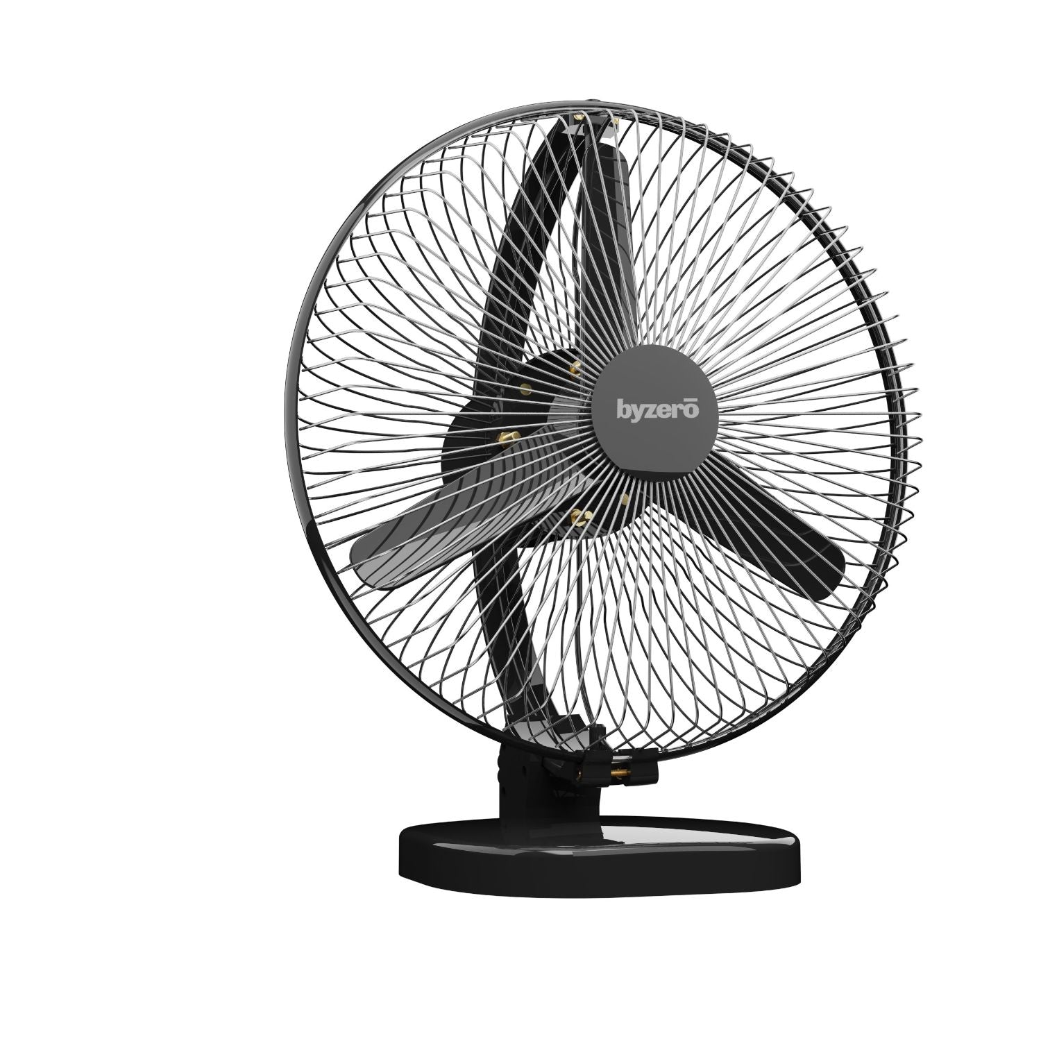 Garo Personal Fan - Chrome Black