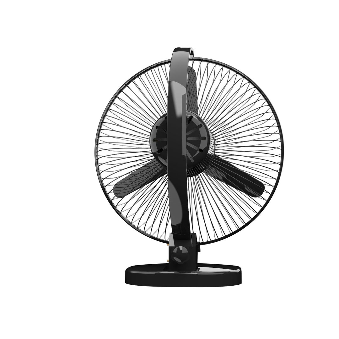 Garo Personal Fan - Chrome Black