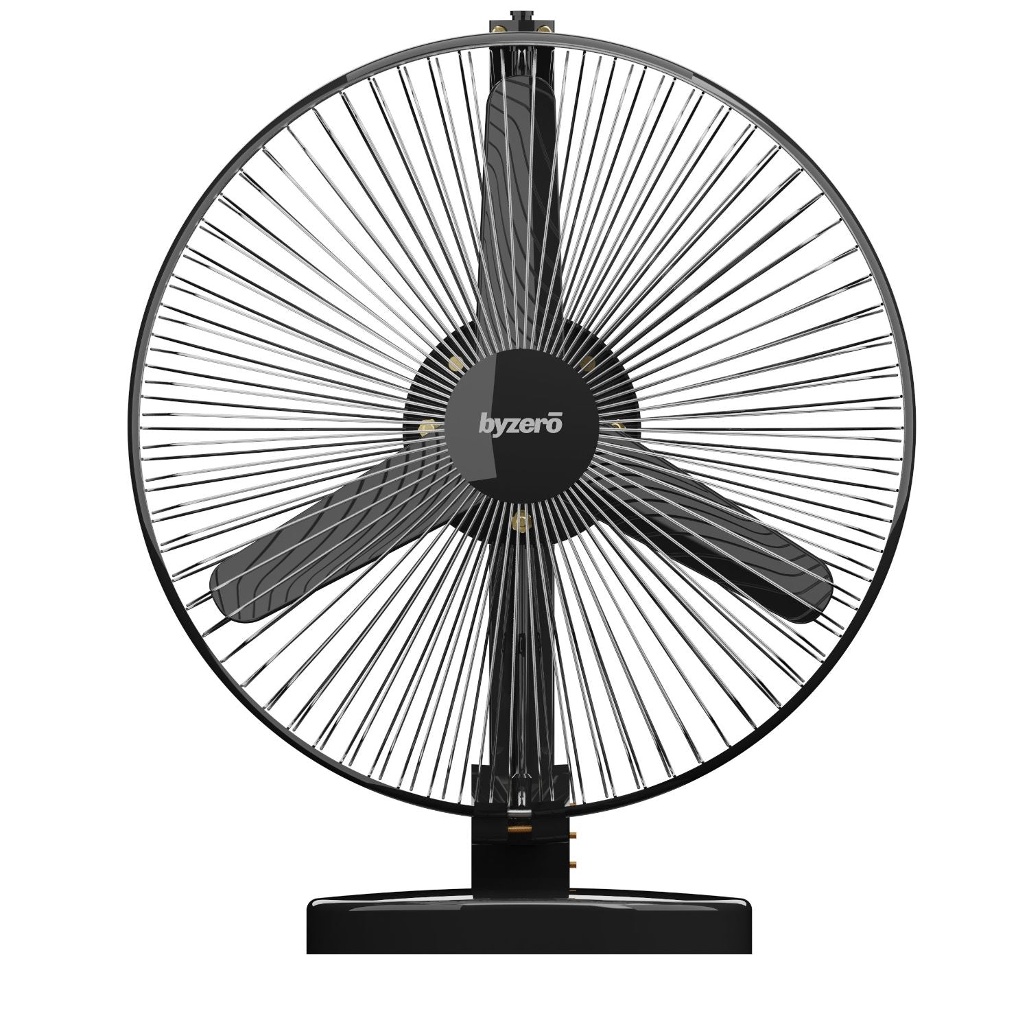 Garo Personal Fan - Chrome Black