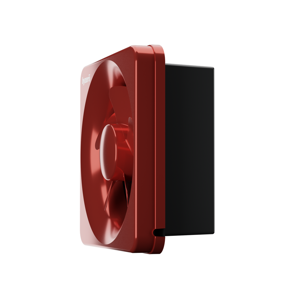 Pench Ikki BLDC Plastic Ventilator Fan - Brick Red