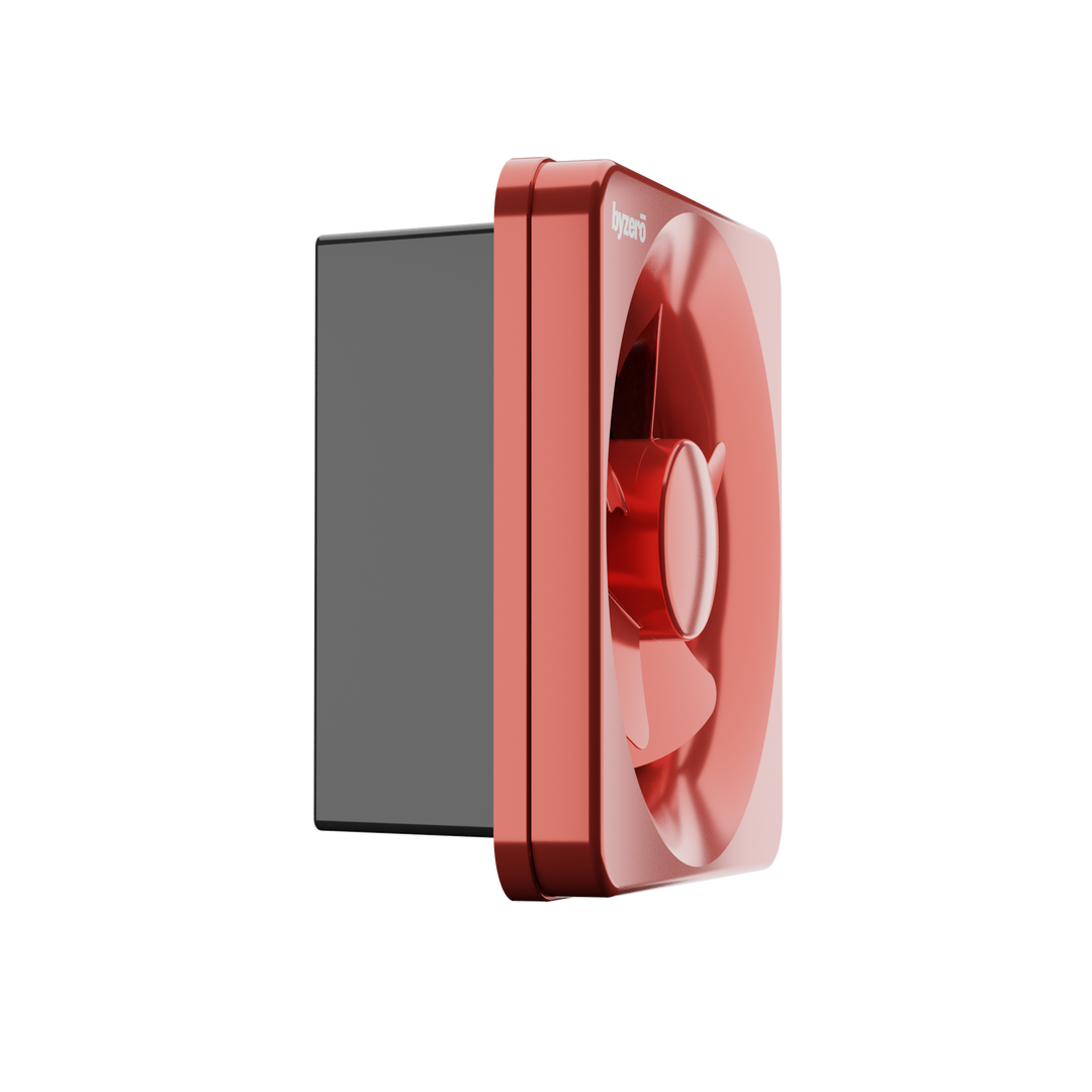 Pench Ikki BLDC Plastic Ventilator Fan - Brick Red